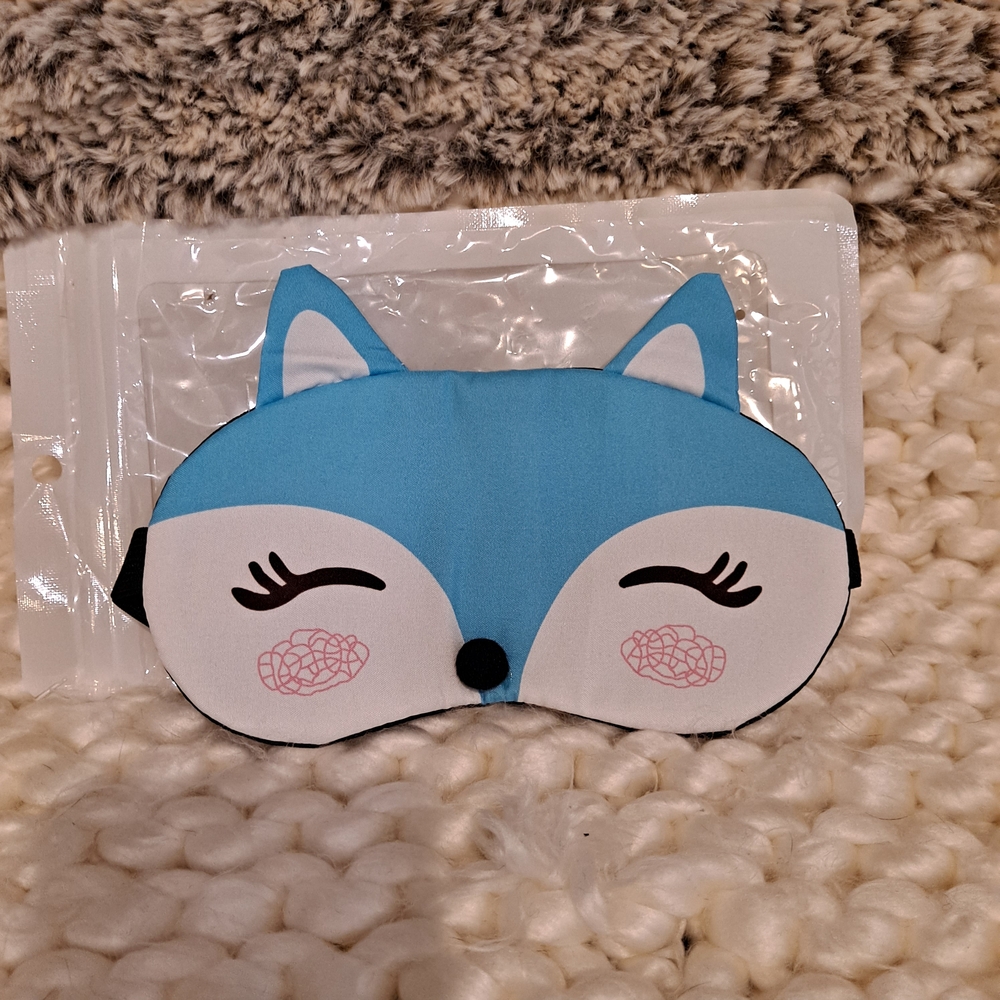 Blue Fox Sleep Mask